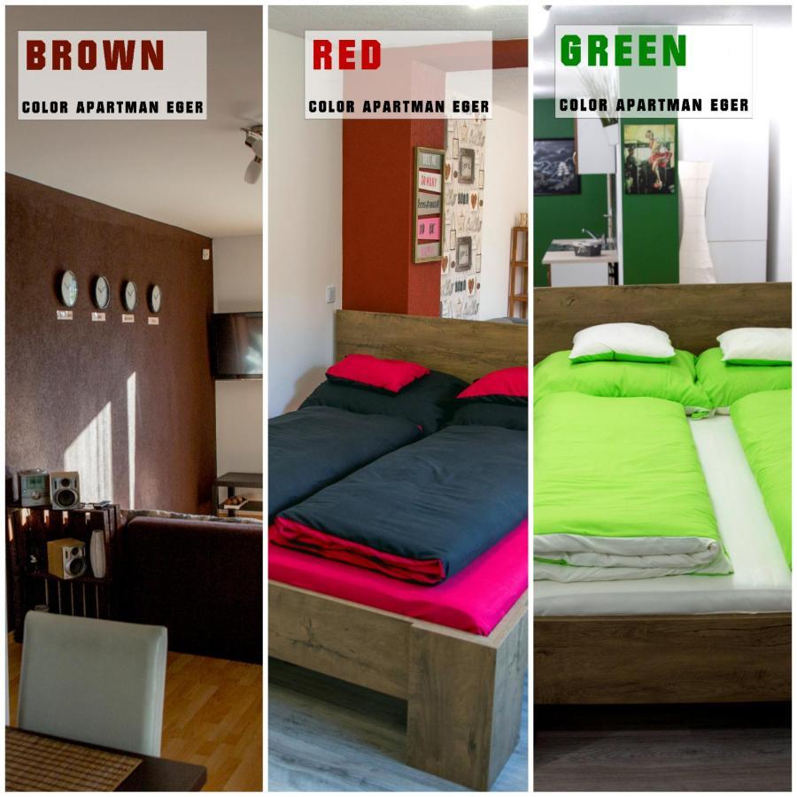 Color Apartmanok Eger Luaran gambar