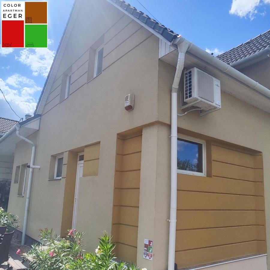 Color Apartmanok Eger Luaran gambar